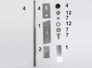 set fixare SB acoperis inclinat