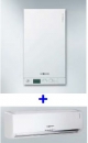 Sisteme termice cu consum de gaz - pachete de produse PACHET  VITODENS 100-W, COMBI,26KW  +VITOCLIMA 200, 9700 BTU/H