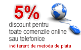 Discount la comenzile online